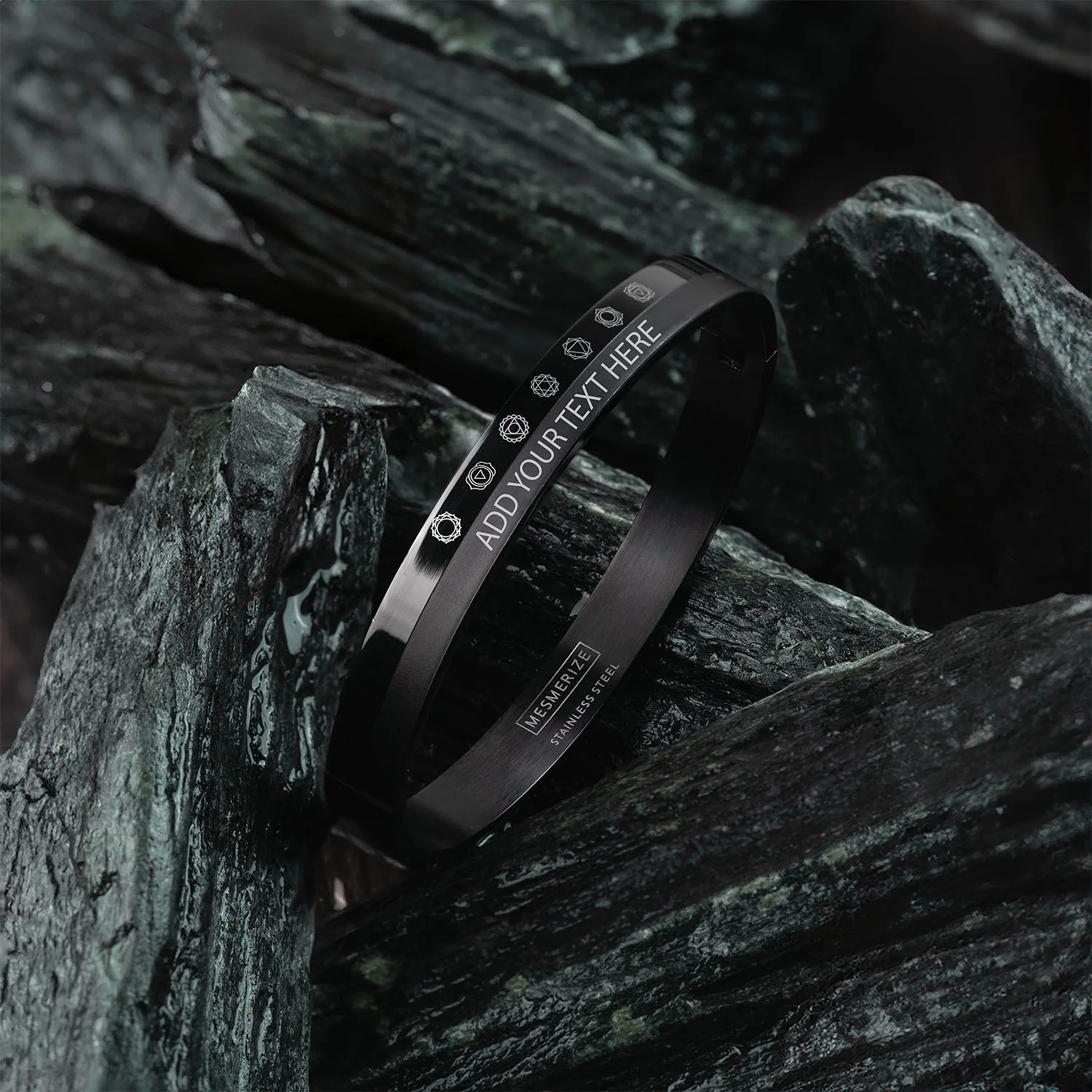 Balance 7 Chakra Oval Kada Bracelet - Image 9