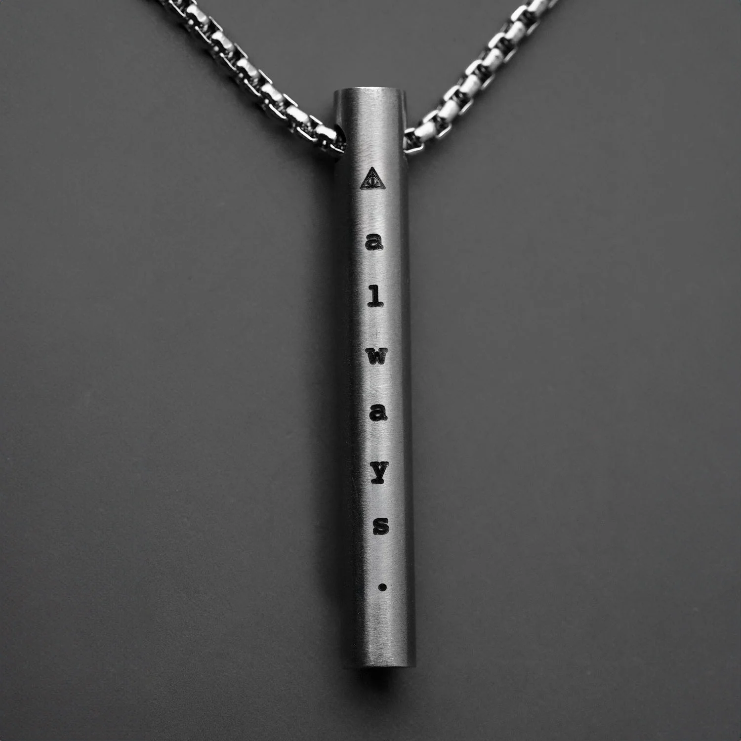 Affection Minimal Barrel Necklace - Image 5