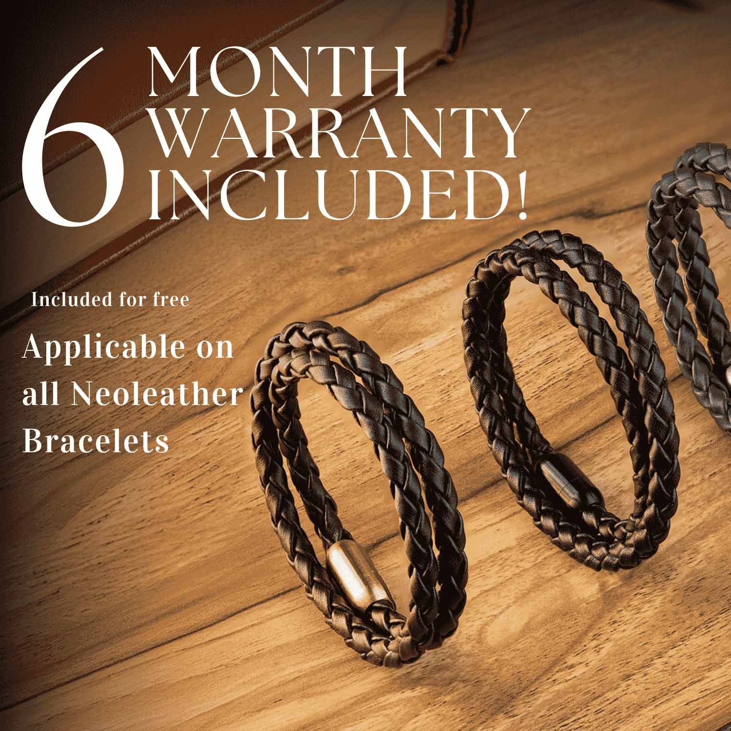 Alpha Braided NeoLeather Bracelet with MagSnap2 - Image 9