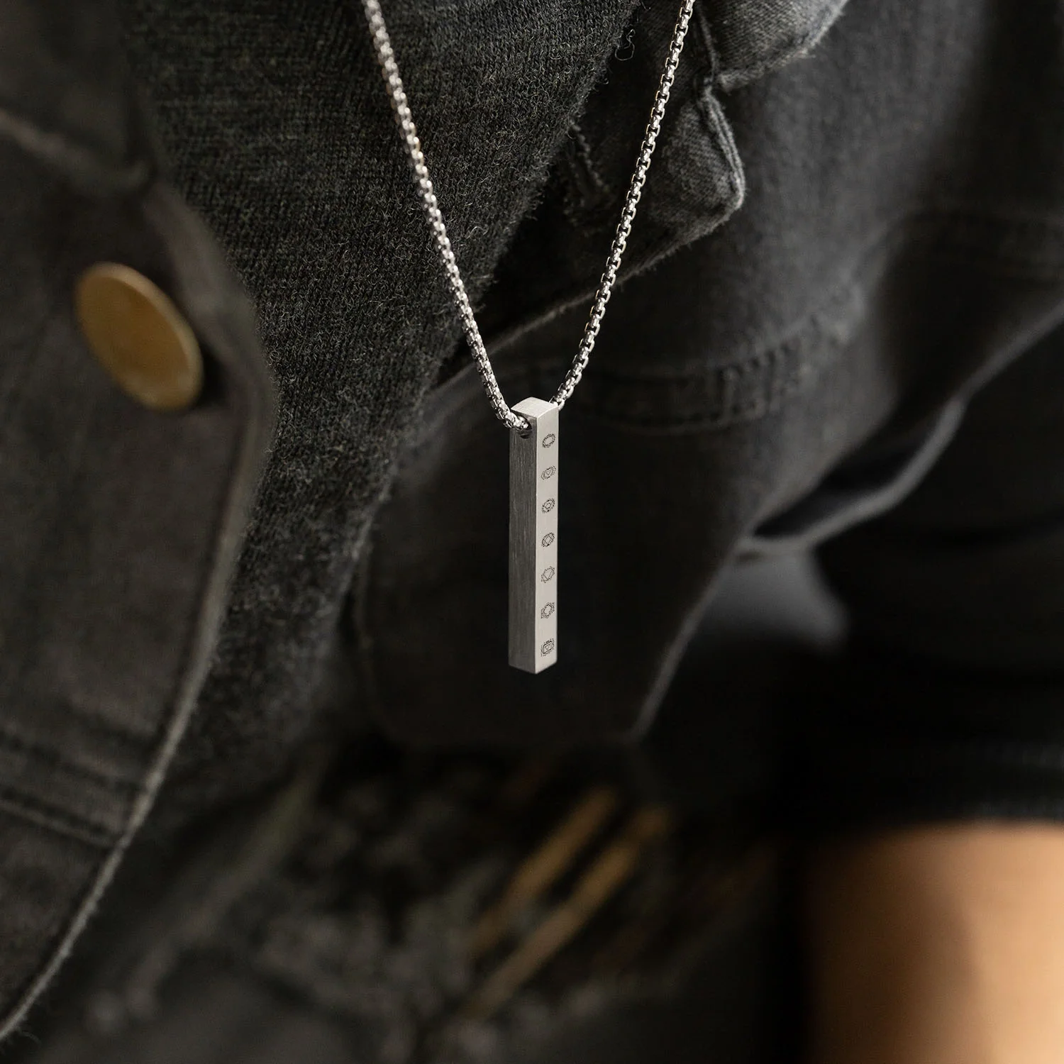 Balance 7 Chakra Bar Necklace - Image 11
