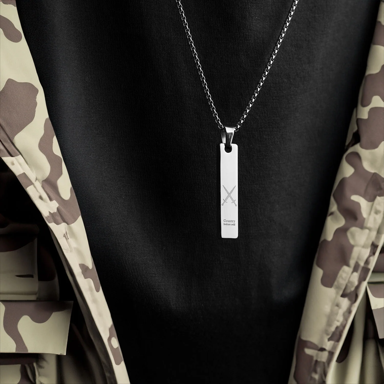 Combat Mini Tag Necklace - Image 11