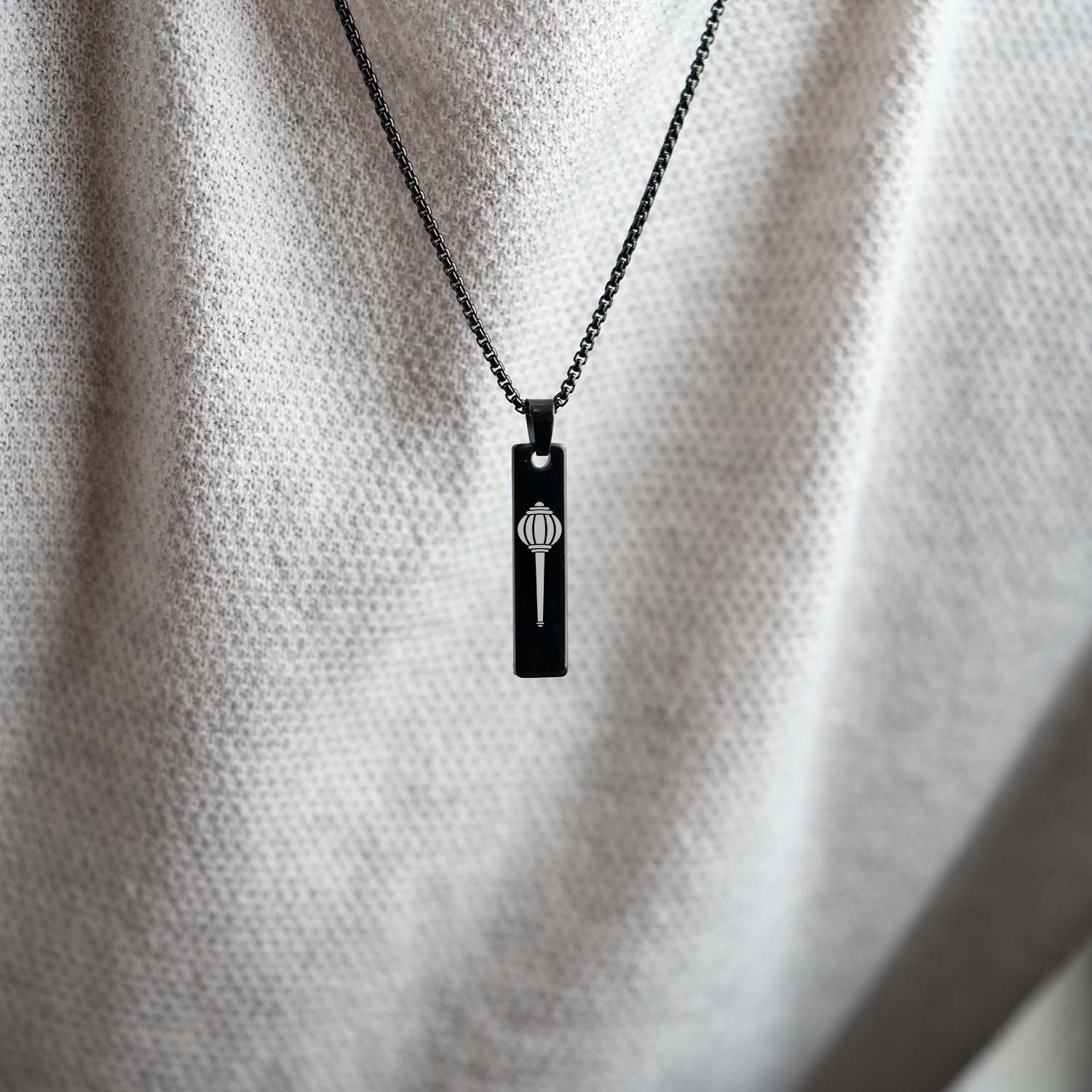 Hanuman Gada Mini Tag Necklace - Image 11