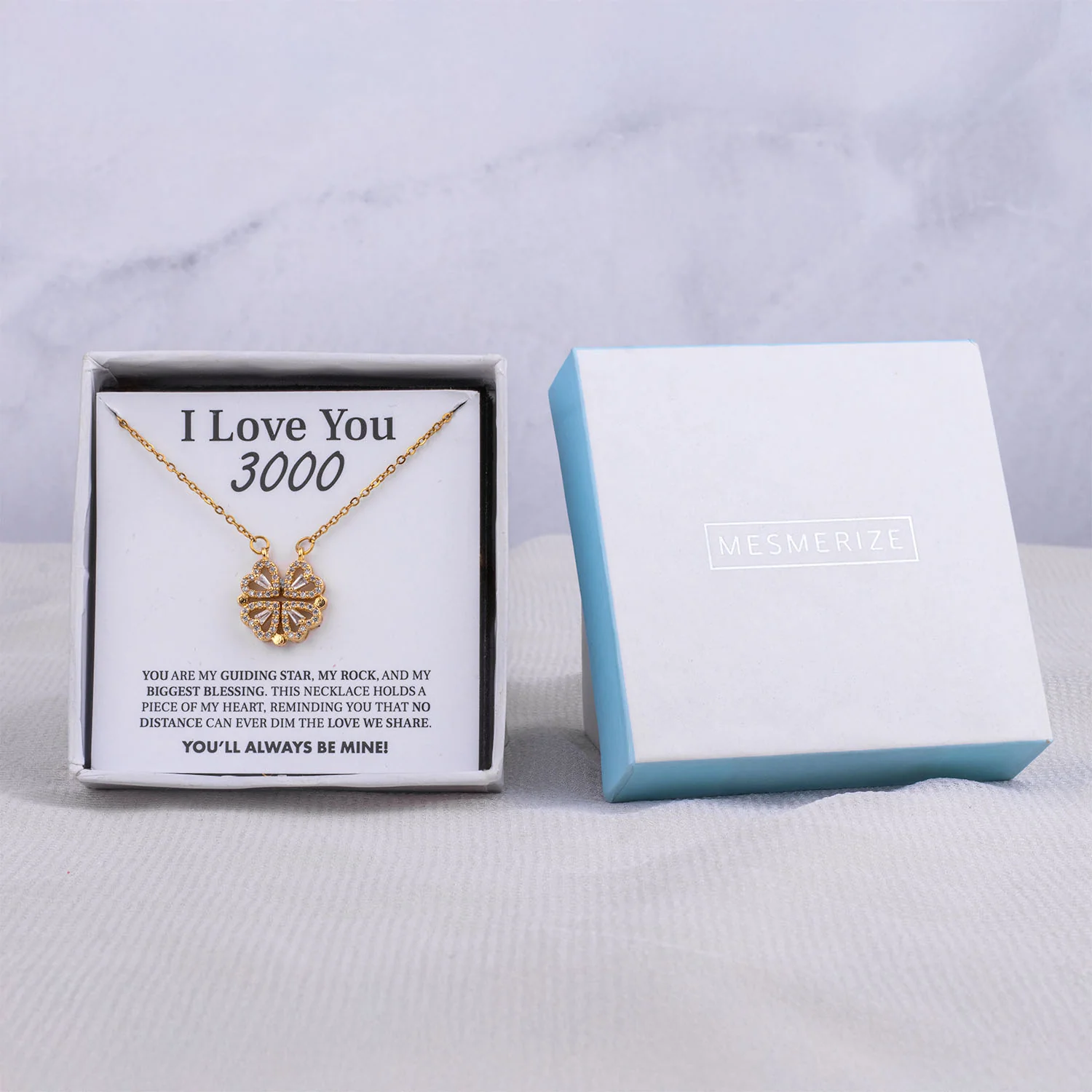 I Love You 3000 Card With Necklace For Women - Image 31