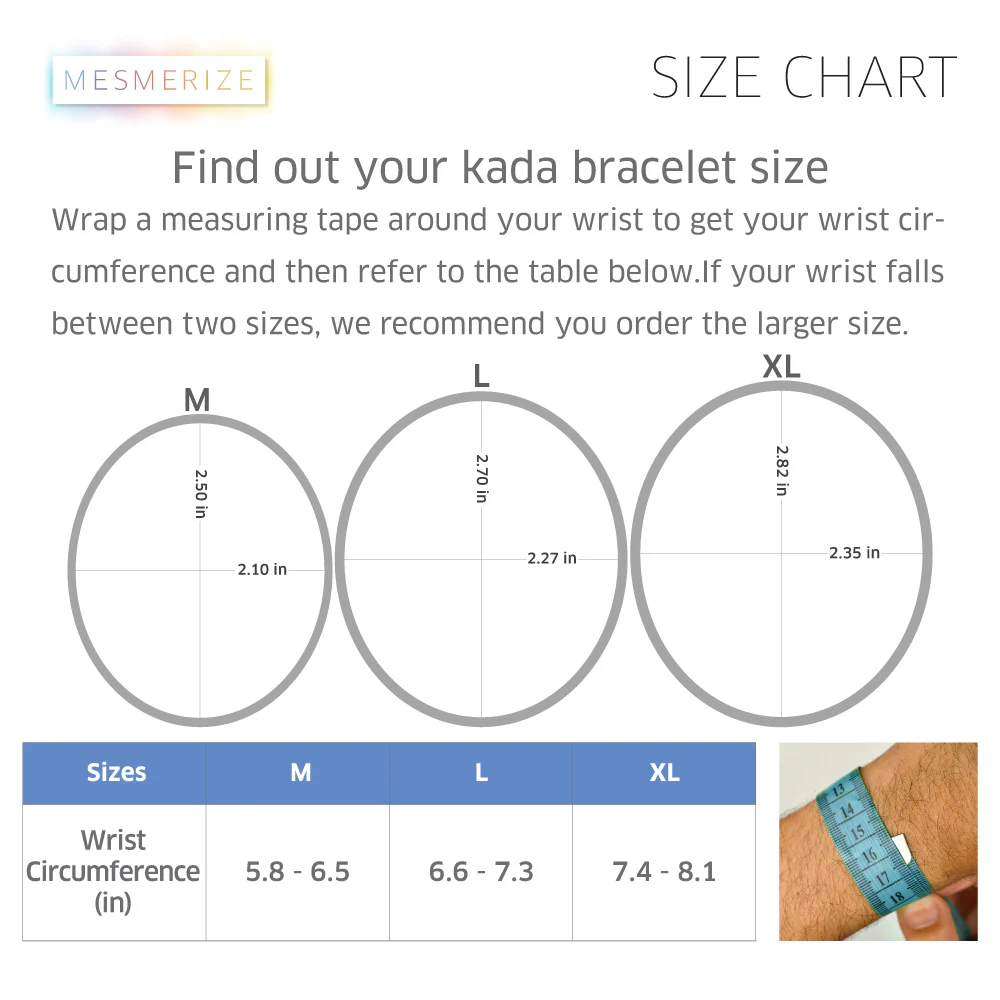 Apollo Oval Kada Bracelet - Image 12
