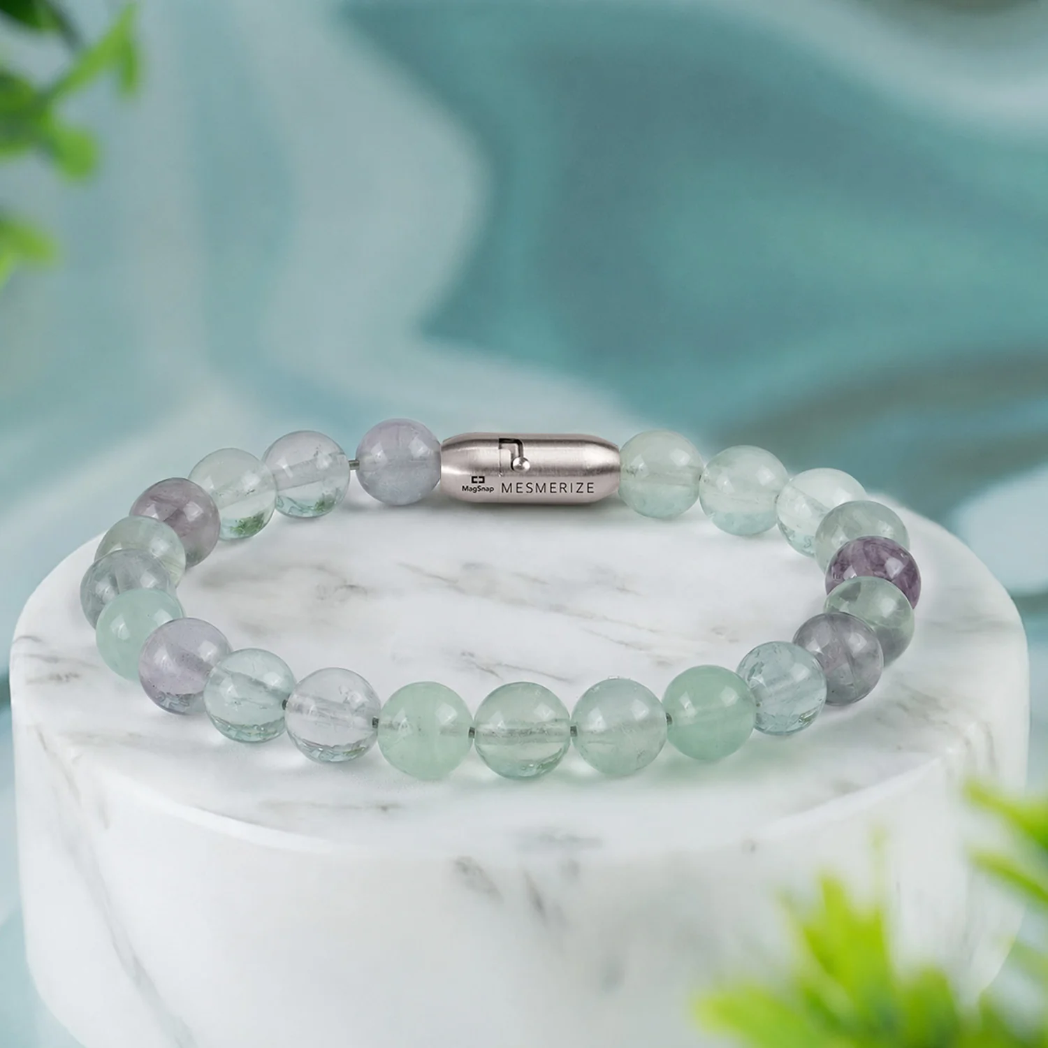 Opulent Multi Fluorite Natural Stone Bracelet