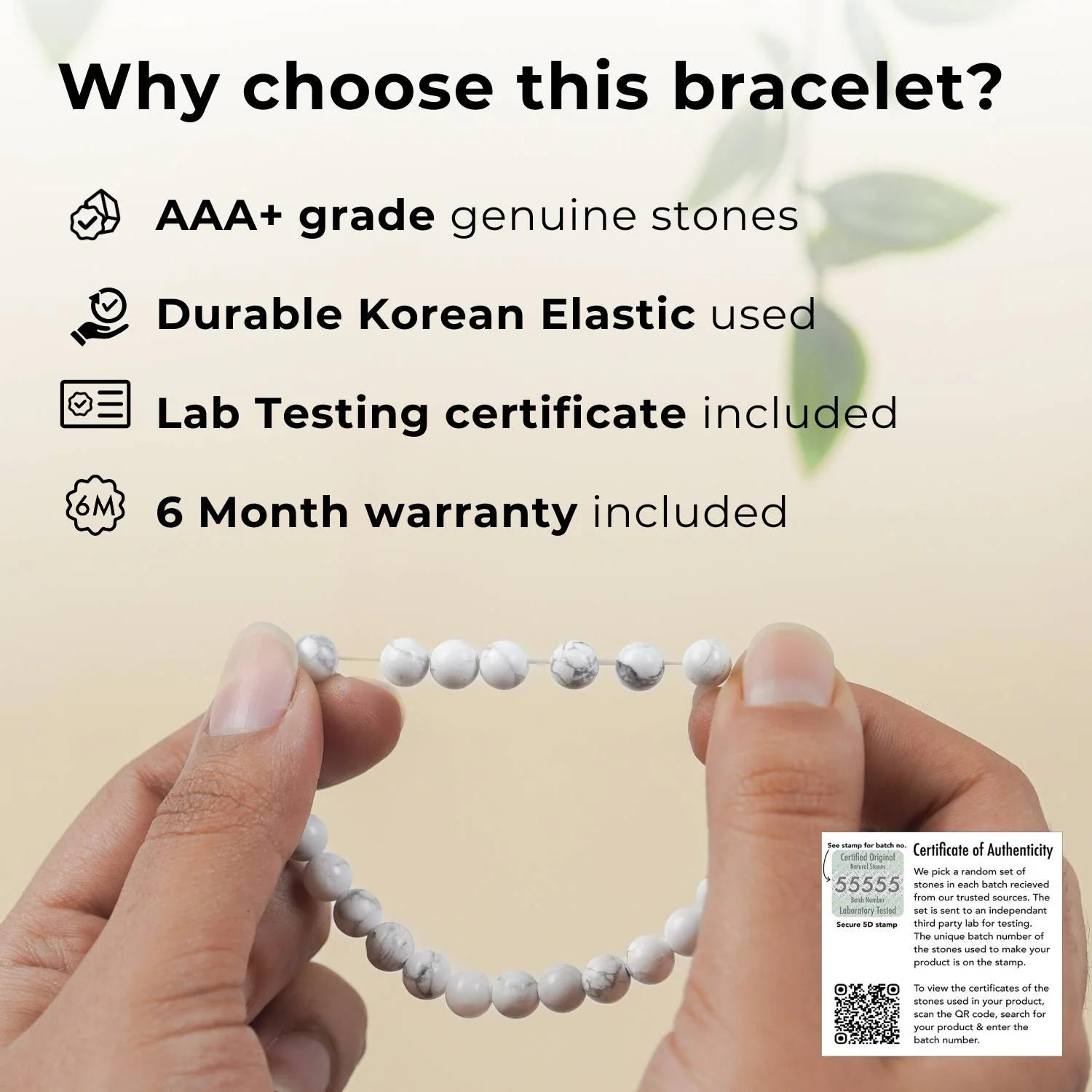Personalised Solace Rose Quartz 9 Chakra Natural Stone Bracelet - Image 32