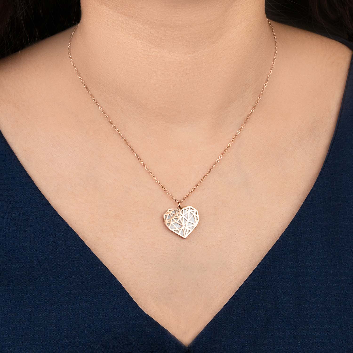 Polyheart Mother Of Pearl Earring - Image 6