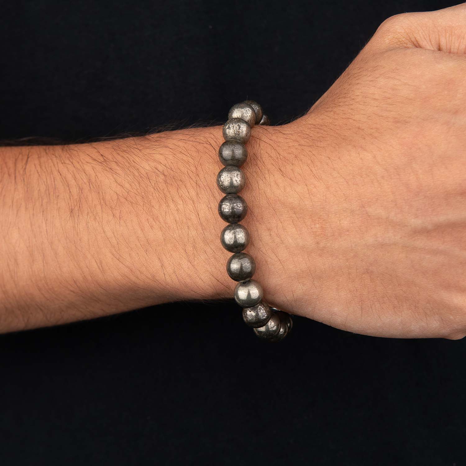 Money Magnet Pyrite Natural Stone Bracelet - Image 4