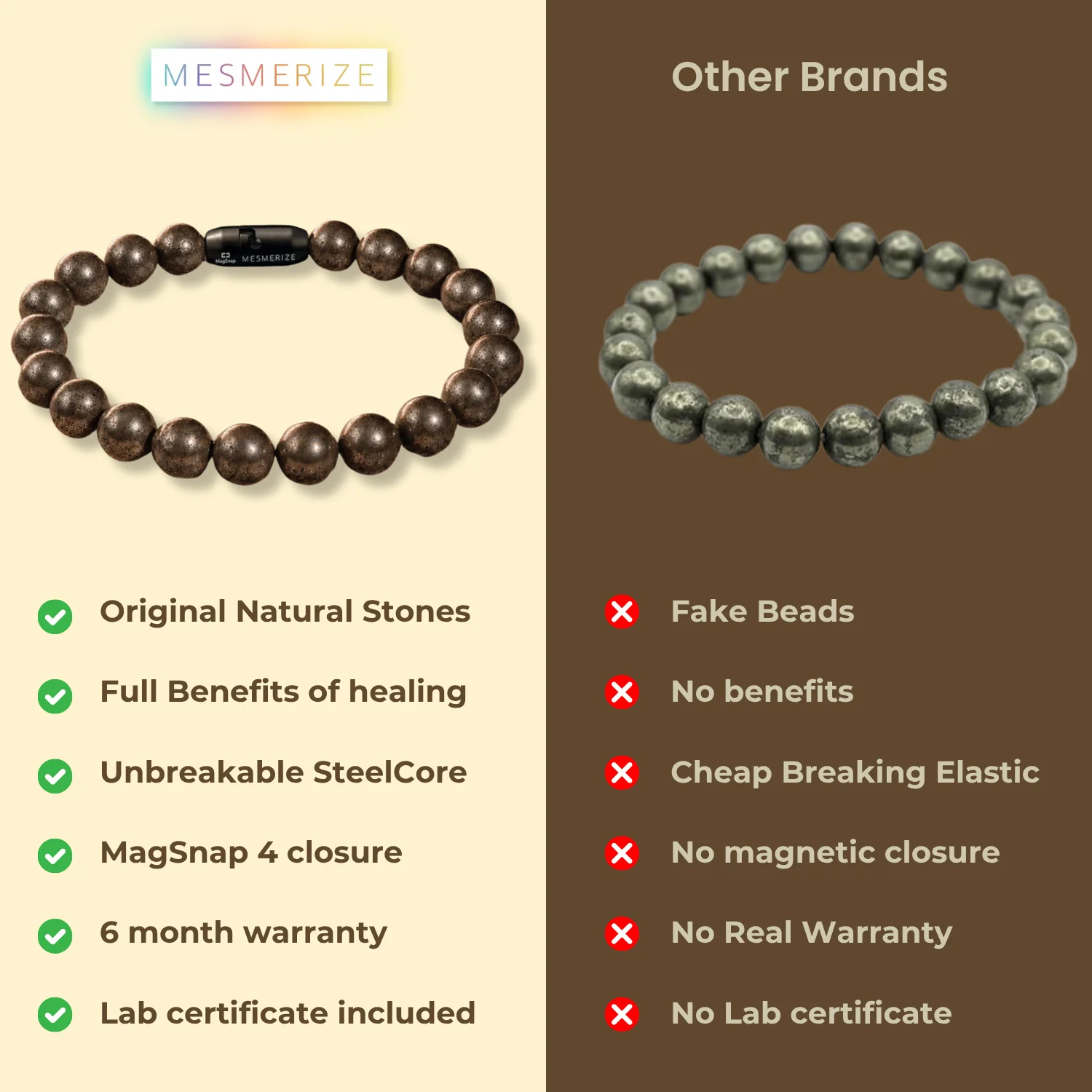 Money Magnet Pyrite Natural Stone Bracelet - Image 7