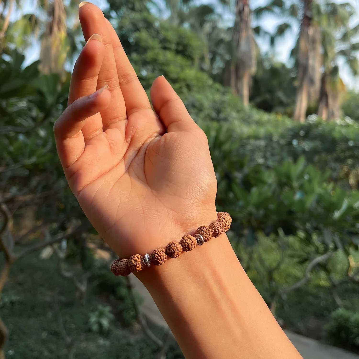 Rudraksh Natural Stone Bracelet - Image 13