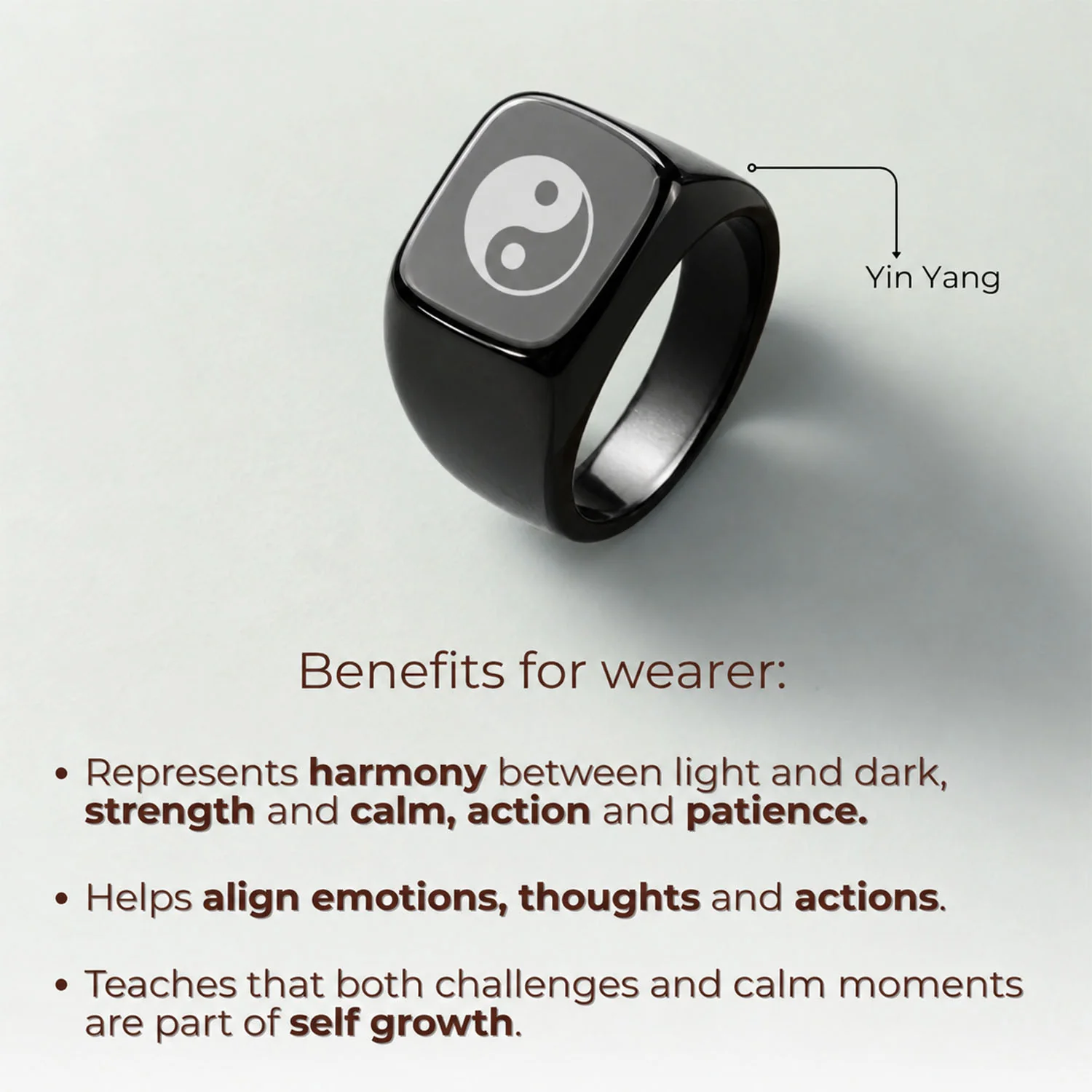 Spiritual Black Hercules Ring - Image 29