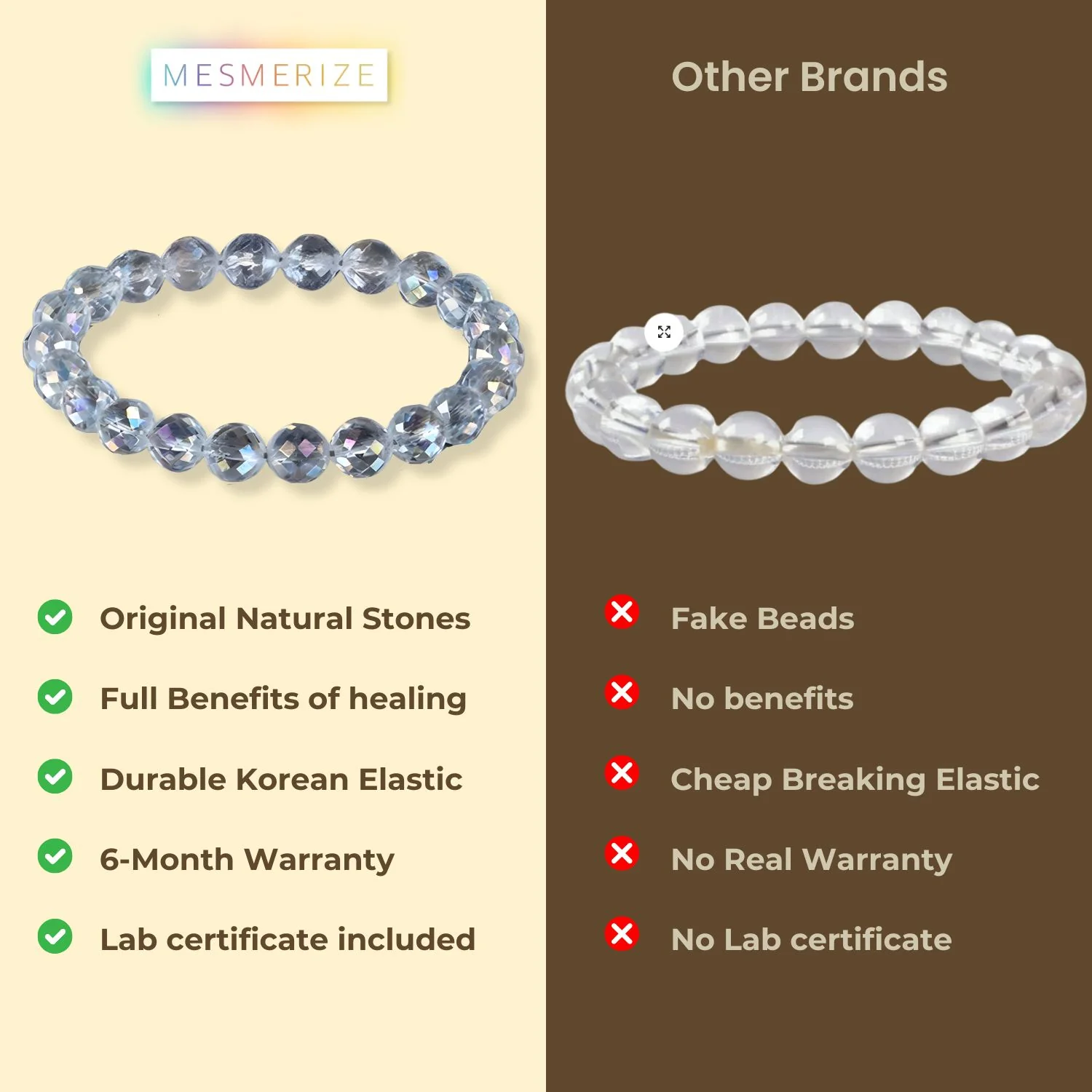 Starlit Aura Quartz Natural Stone Bracelet - Image 16
