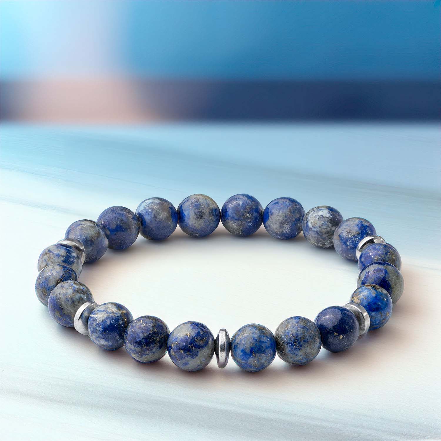 Wisdom Lapis Natural Stone Bracelet - Image 11
